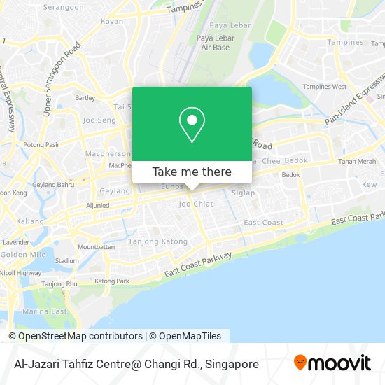 Al-Jazari Tahfiz Centre@ Changi Rd. map