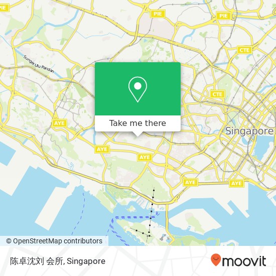 陈卓沈刘 会所 map