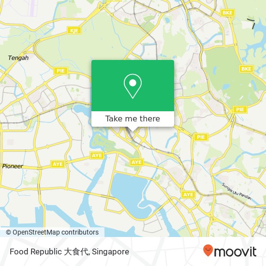 Food Republic 大食代 map