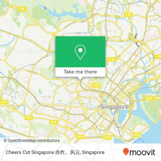 Cheers Cut Singapore 赤炸。风云 map