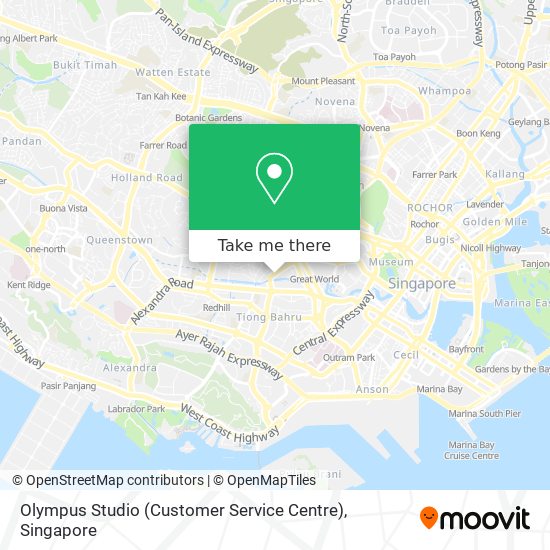 Olympus Studio (Customer Service Centre) map