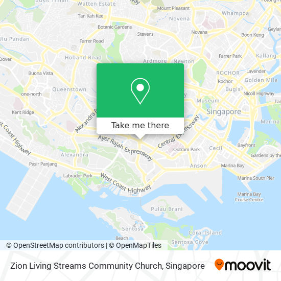 Zion Living Streams Community Church map