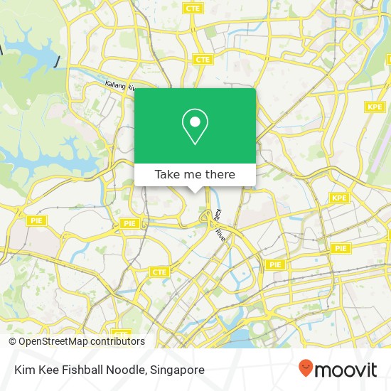 Kim Kee Fishball Noodle map