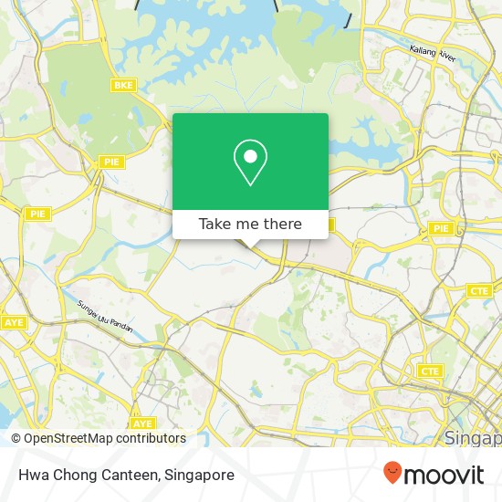 Hwa Chong Canteen map