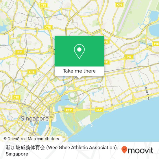新加坡威義体育会 (Wee Ghee Athletic Association) map