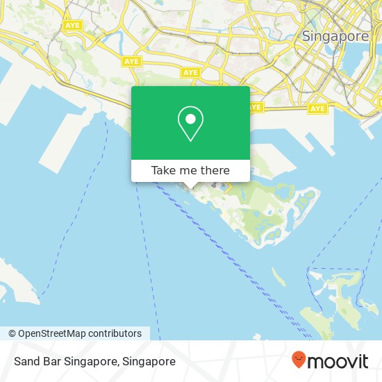 Sand Bar Singapore map