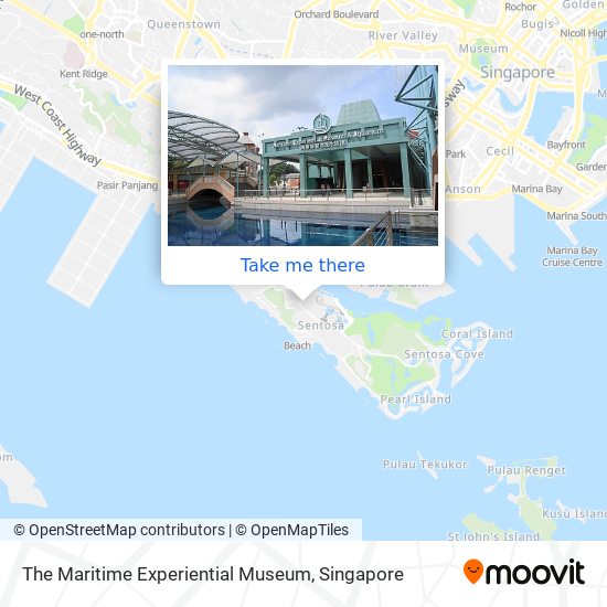 The Maritime Experiential Museum map