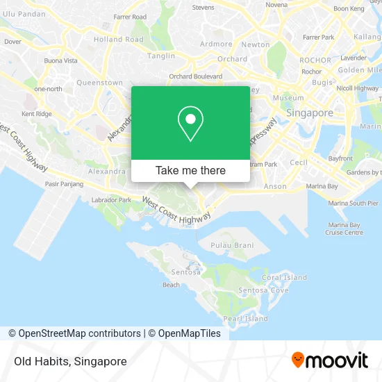 Old Habits地图