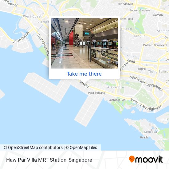 Haw Par Villa Mrt To West Coast Park