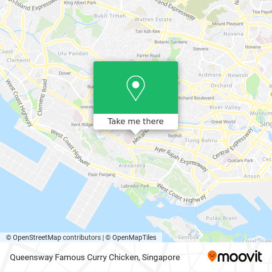 Queensway Famous Curry Chicken map