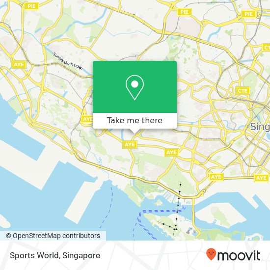 Sports World map