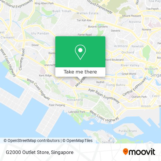 G2000 Outlet Store map
