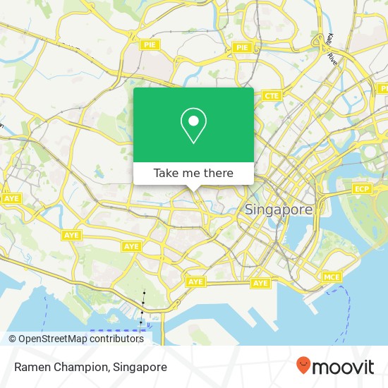 Ramen Champion map