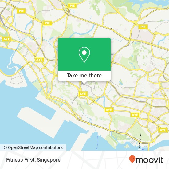 Fitness First map