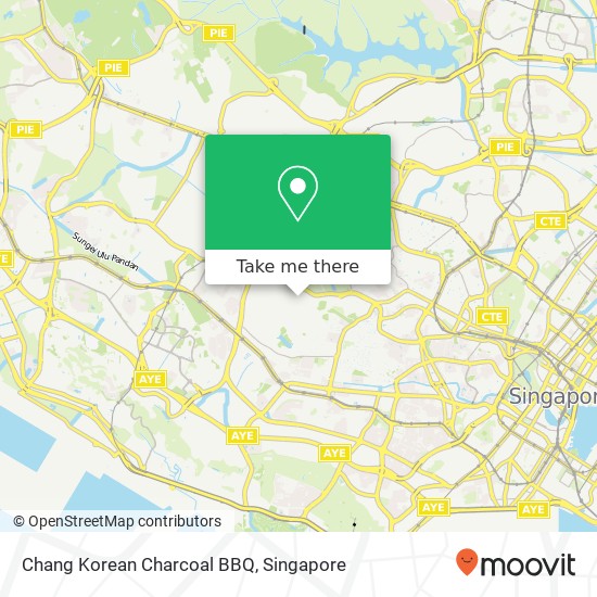 Chang Korean Charcoal BBQ map