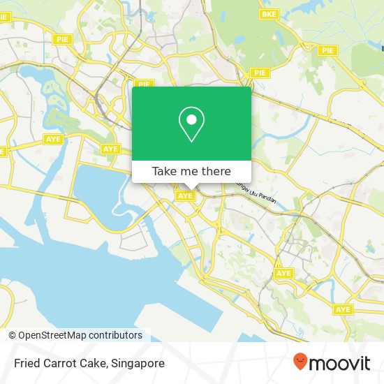 Fried Carrot Cake map