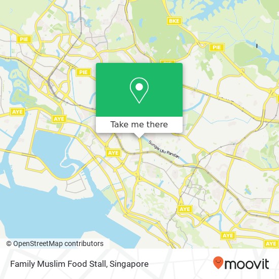 Family Muslim Food Stall地图