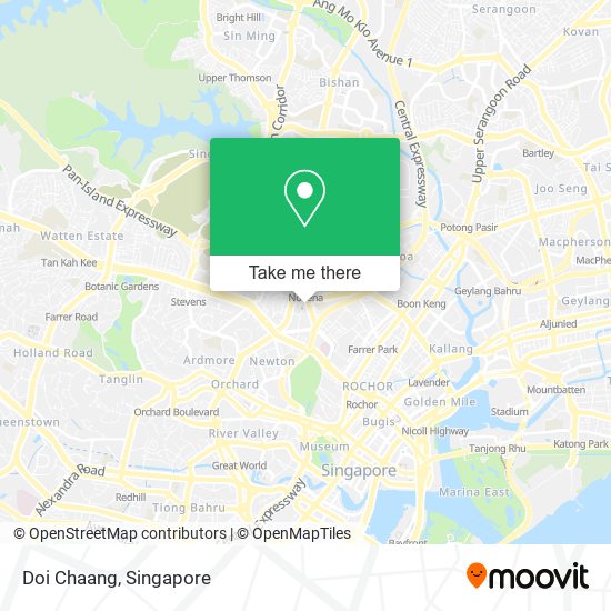 Doi Chaang map