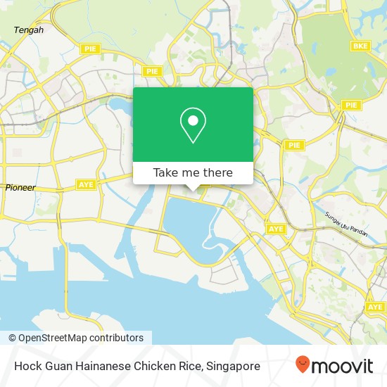 Hock Guan Hainanese Chicken Rice map