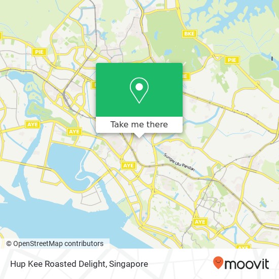 Hup Kee Roasted Delight map