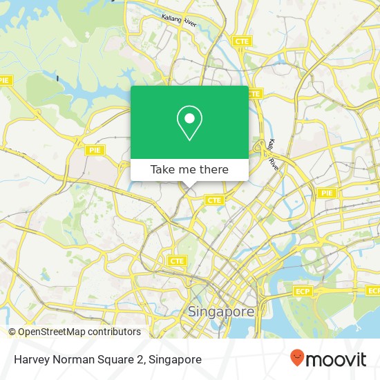 Harvey Norman Square 2 map