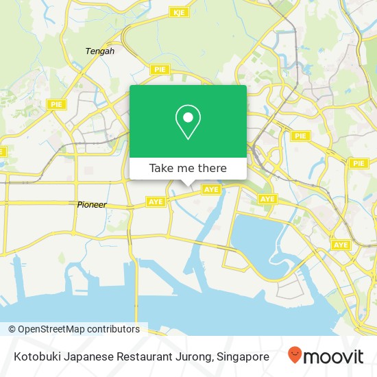 Kotobuki Japanese Restaurant Jurong map