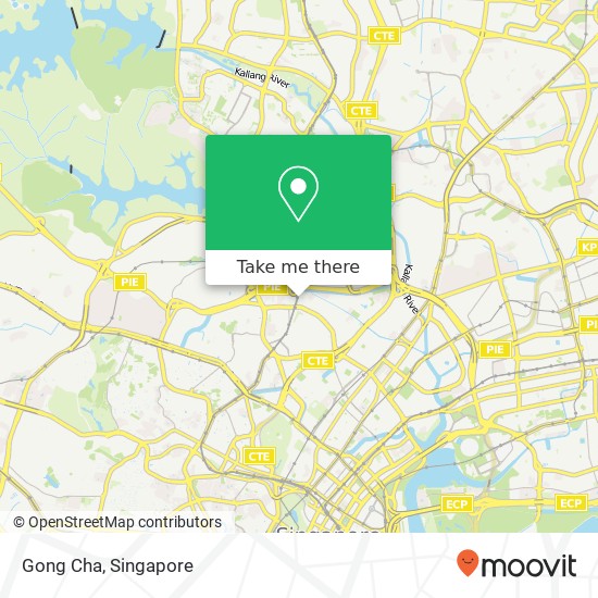 Gong Cha map