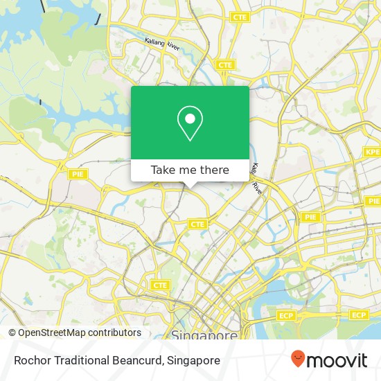 Rochor Traditional Beancurd map