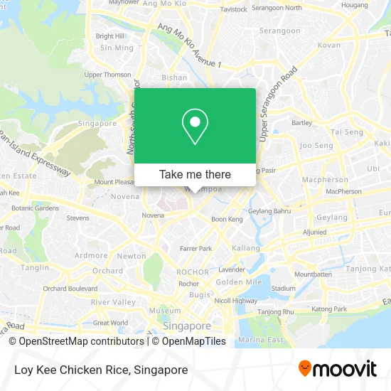Loy Kee Chicken Rice map