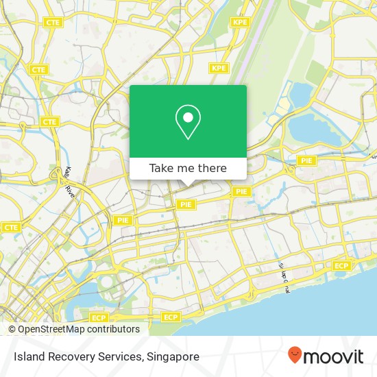 Island Recovery Services map