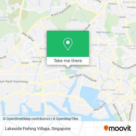 Lakeside Fishing Village map