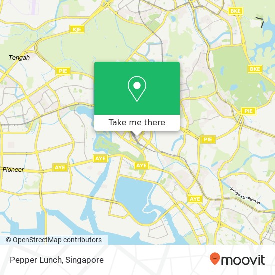 Pepper Lunch map