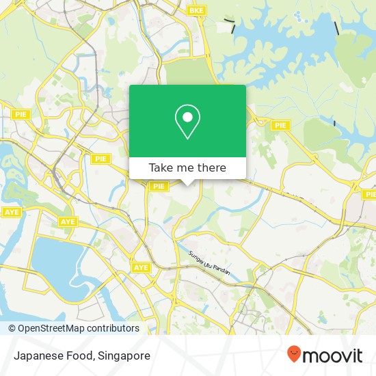 Japanese Food map