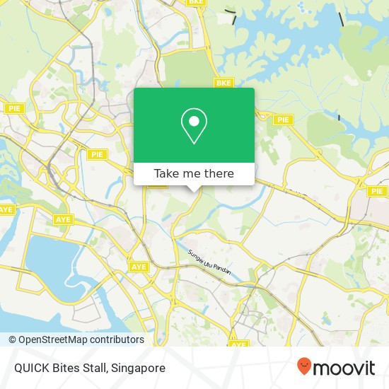 QUICK Bites Stall地图