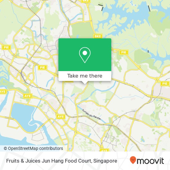 Fruits & Juices Jun Hang Food Court map