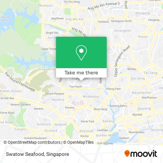Swatow Seafood map