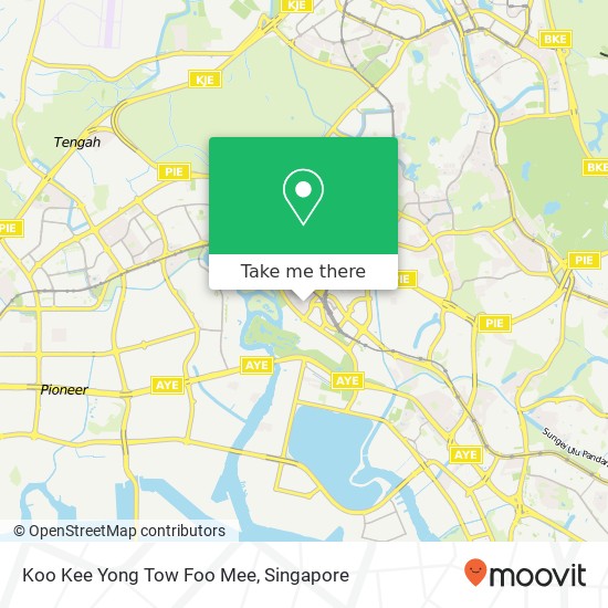 Koo Kee Yong Tow Foo Mee map