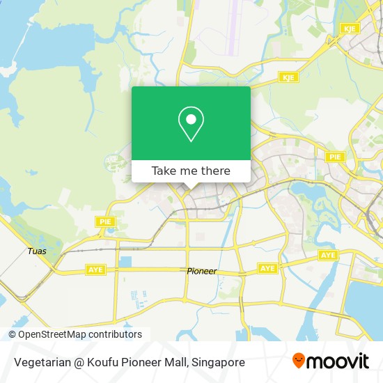 Vegetarian @ Koufu Pioneer Mall map
