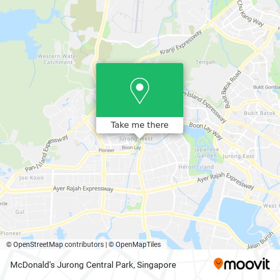 McDonald's Jurong Central Park map