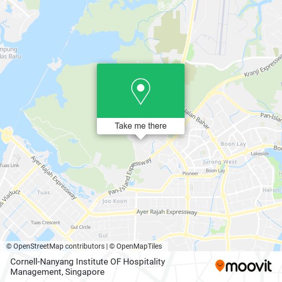Cornell-Nanyang Institute OF Hospitality Management map