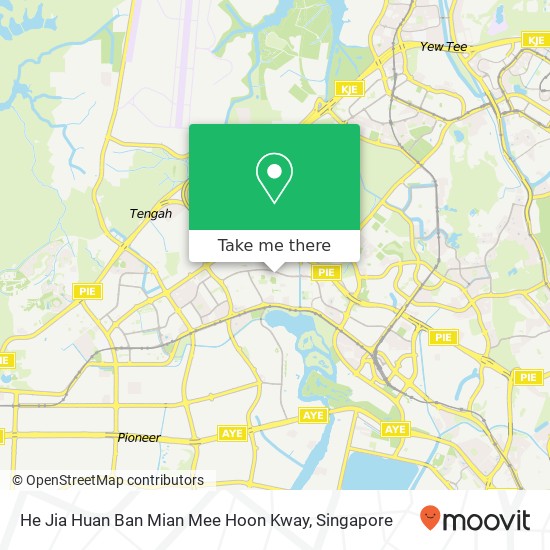 He Jia Huan Ban Mian Mee Hoon Kway map