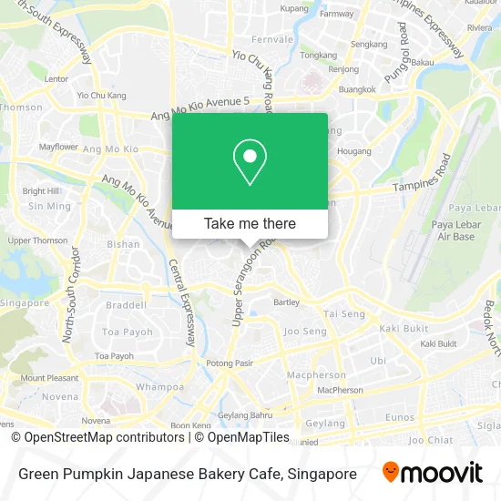 Green Pumpkin Japanese Bakery Cafe map