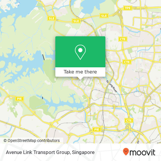 Avenue Link Transport Group map
