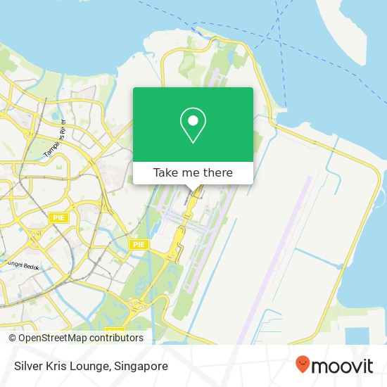 Silver Kris Lounge map