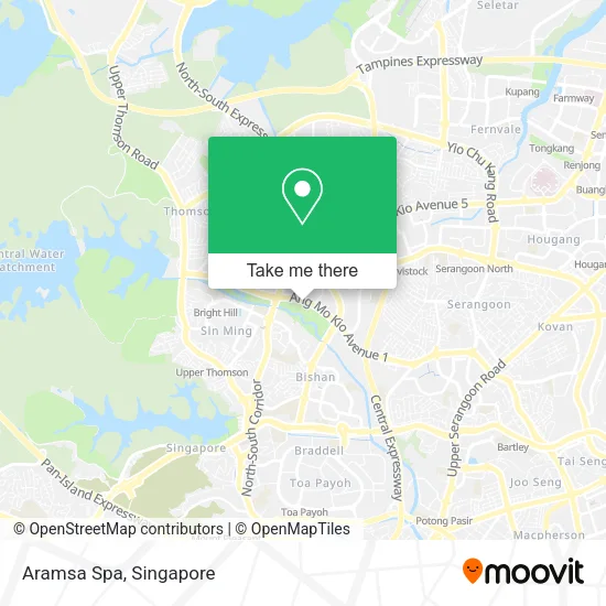 Aramsa Spa map