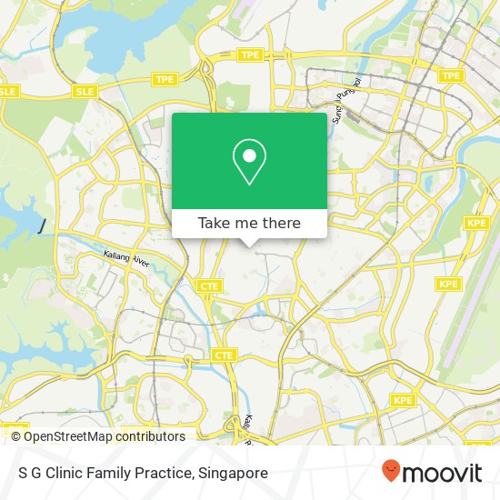 S G Clinic Family Practice map