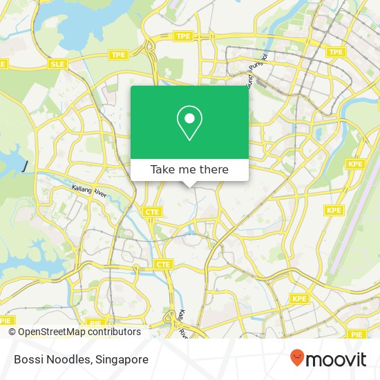 Bossi Noodles map