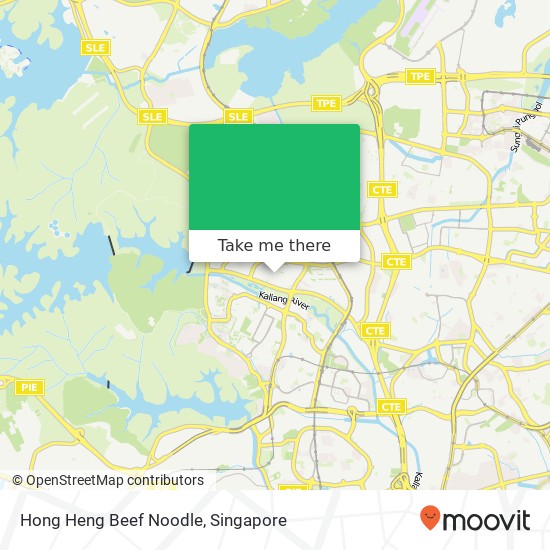 Hong Heng Beef Noodle map