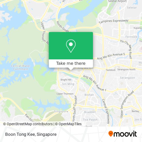 Boon Tong Kee map