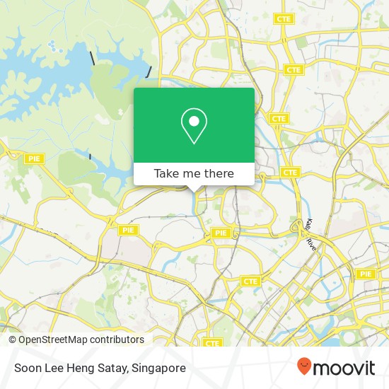 Soon Lee Heng Satay map